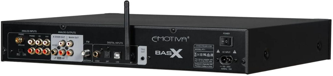 Emotiva BasX PT1 - Stereo Preamplifier/DAC/Tuner