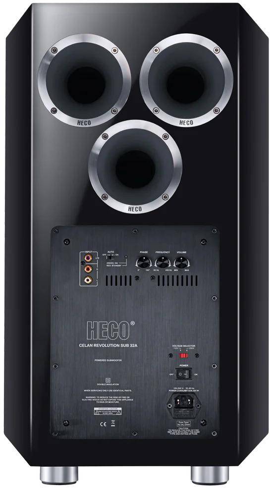 Heco Celan Revolution Sub 32A - 12 Inches Powered Subwoofer