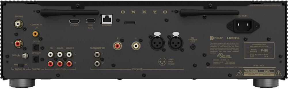 Onkyo Icon P-80 2-Channel Network Preamplifier