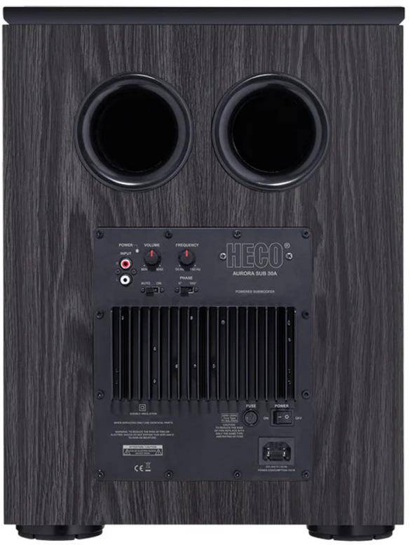 Heco Aurora Sub 30a- Active Subwoofer