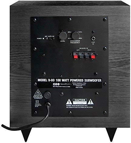 Bic America Venturi V80 Powered Subwoofer