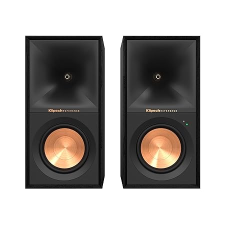Klipsch R-50m Bookshelf Speakers With Proprietary tractrix Horn-loaded technology