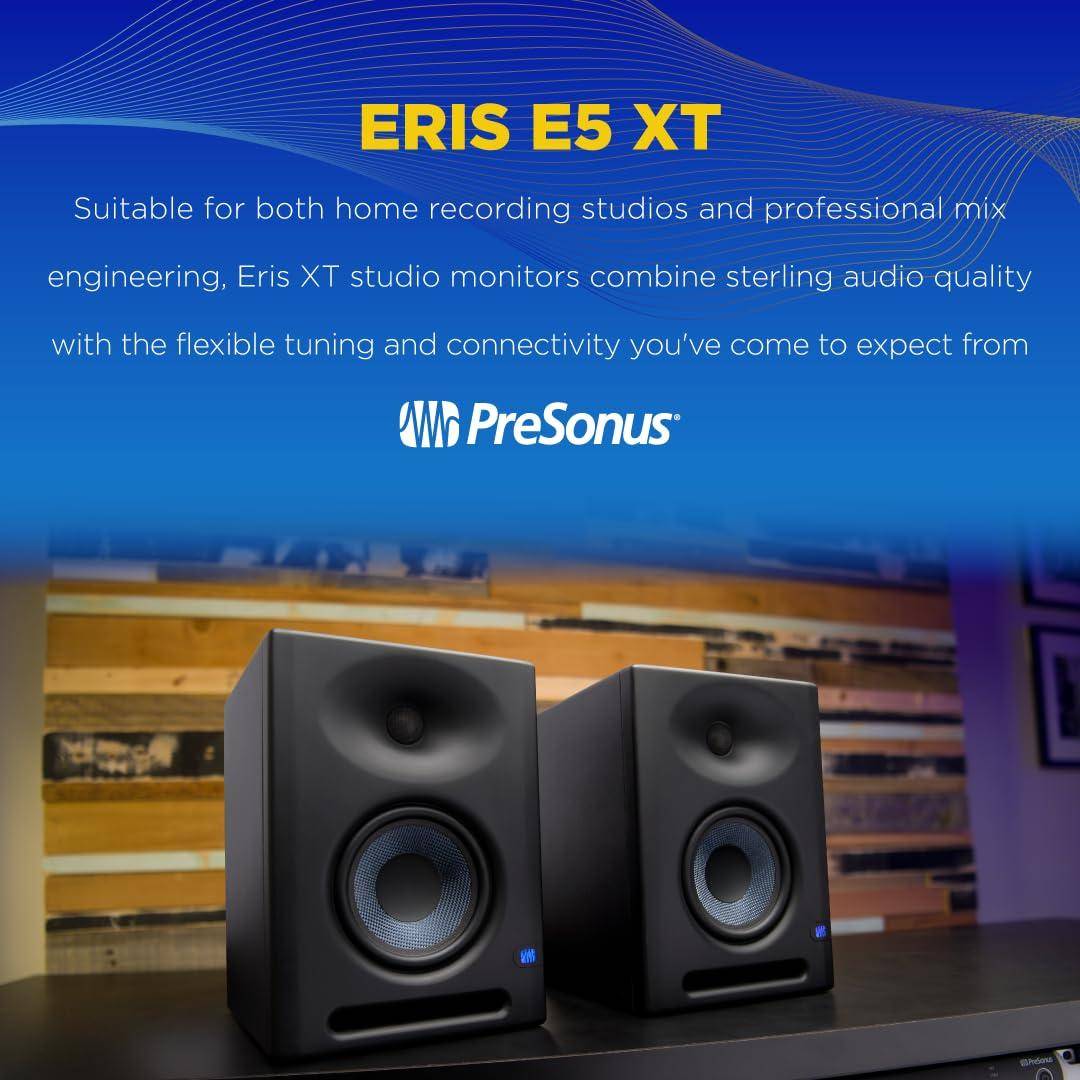 Presonus Eris E5 Xt 2-way Active Studio Monitor Speaker (pair)
