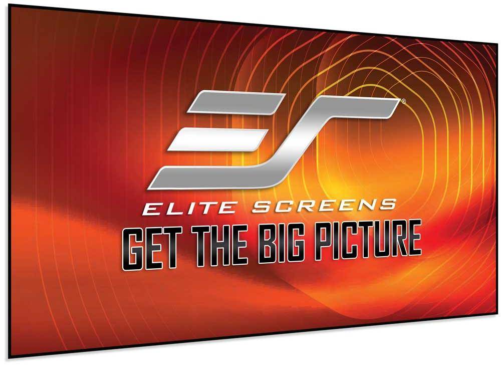 Elite Screens AR150DHD5 Aeon Series - 150 Inches CineGrey 5D Edge Free/Edgeless Fixed Frame Projection Screen