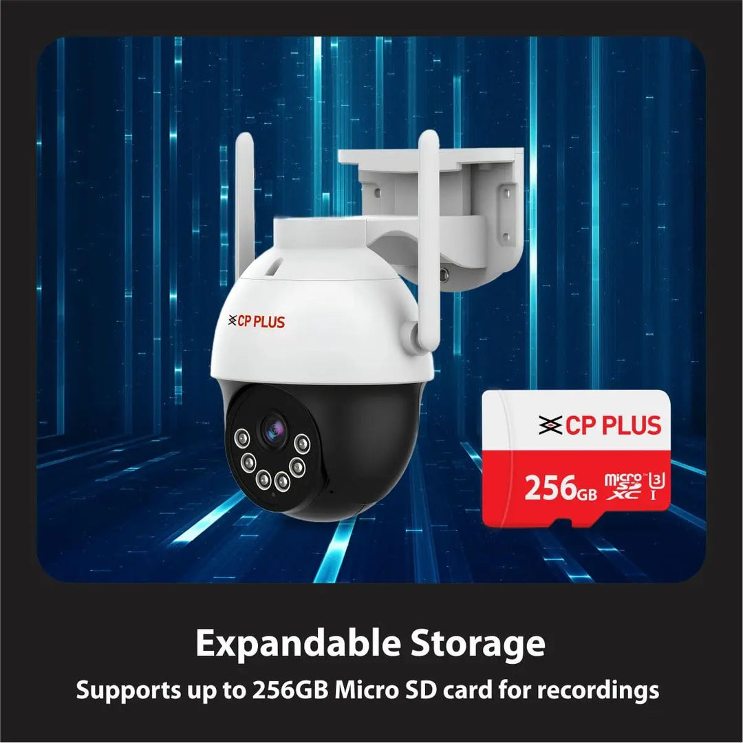 CP PLUS 3MP Outdoor CCTV Camera for Home | 4G SIM-Based Wireless Security Camera | EZ-S35T