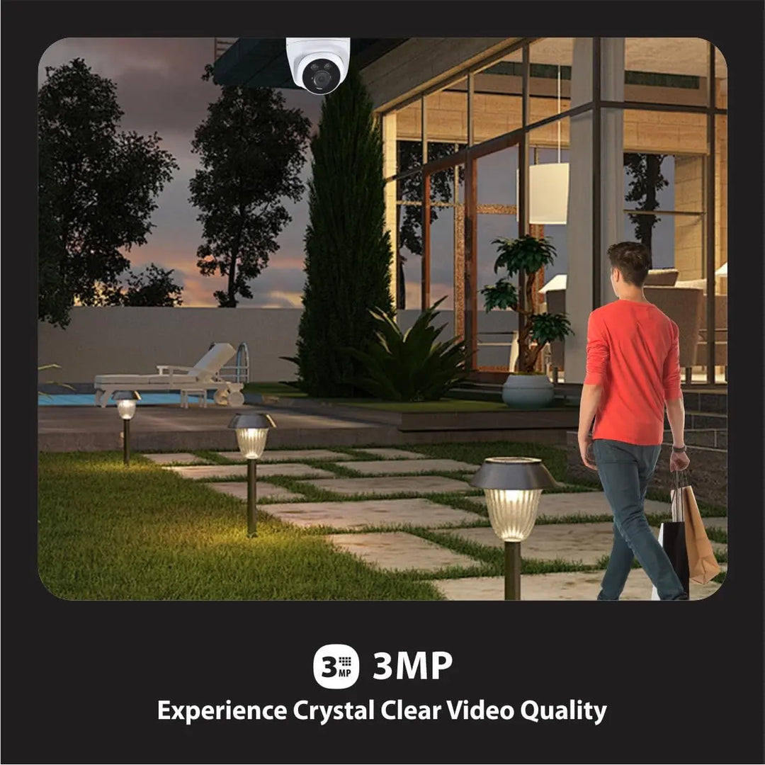 CP PLUS 3MP 4G Full HD Smart CCTV Camera for Home Outdoor | EZ-M32T