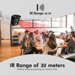 Load image into Gallery viewer, CP Plus 8MP Night Color IP Bullet Camera (30m, PoE) | STQC | CP-UNC-TA81L3C-LQ