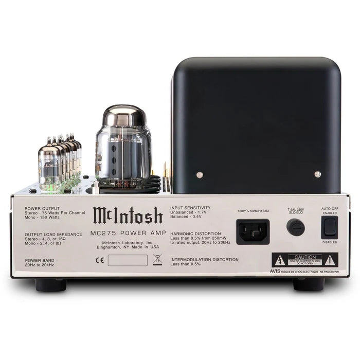 McIntosh Labs MC275 - 2-Channel Vacuum Tube Power Amplifier