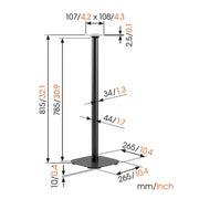 Bowers & Wilkins Formation Flex Floor Stand by Vogel's