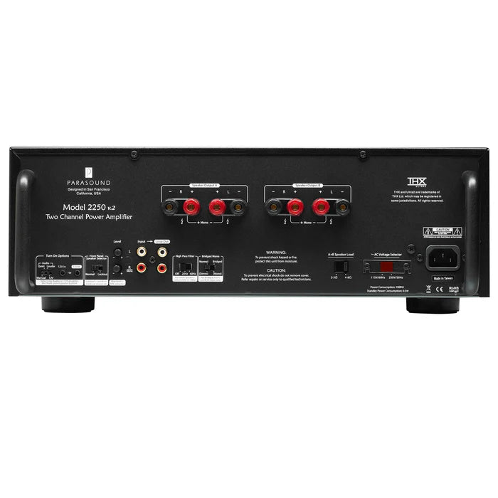 Parasound NewClassic 2250 v.2 - 2 Channel Power Amplifier