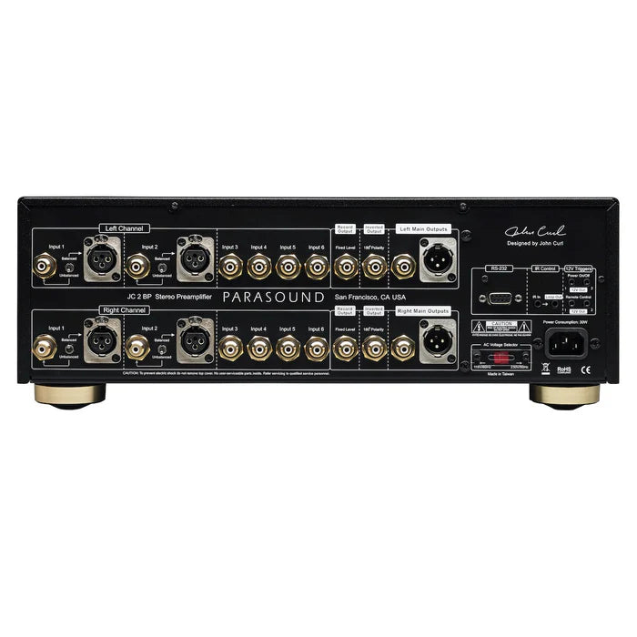 Parasound Halo JC 2 BP - Preamplifier with Bypass