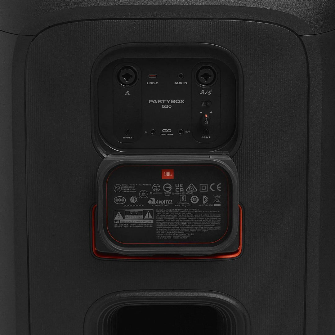 JBL PartyBox 520 Portable Party Bluetooth Speaker JBL