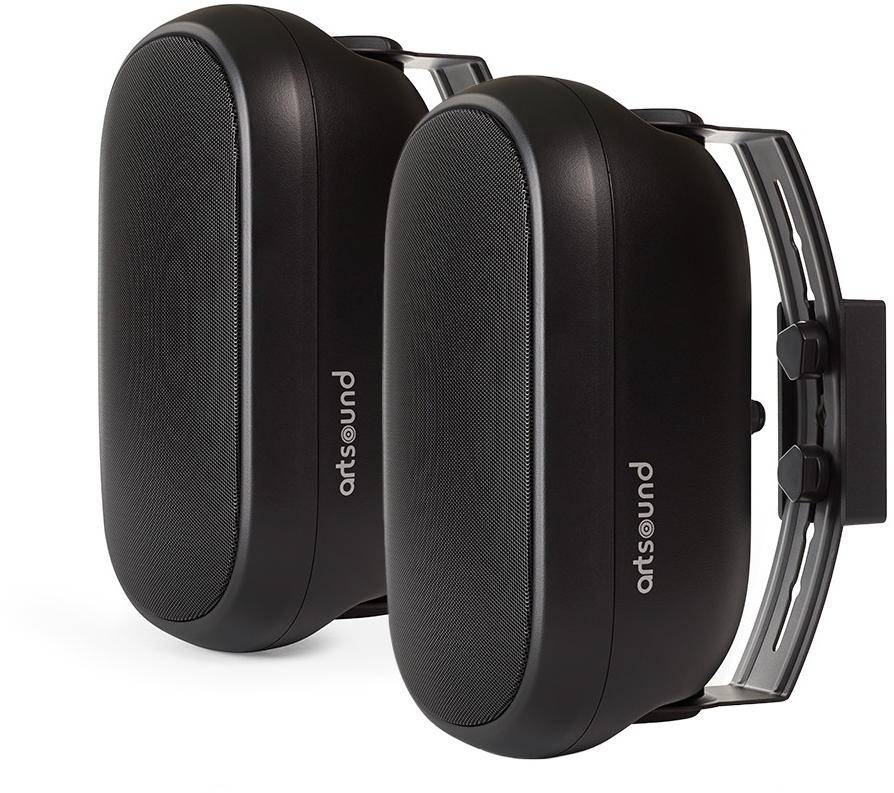 Artsound ASW800 Waterproof, 8 inch 220W 2-Way Onwall Loudspeaker Pair