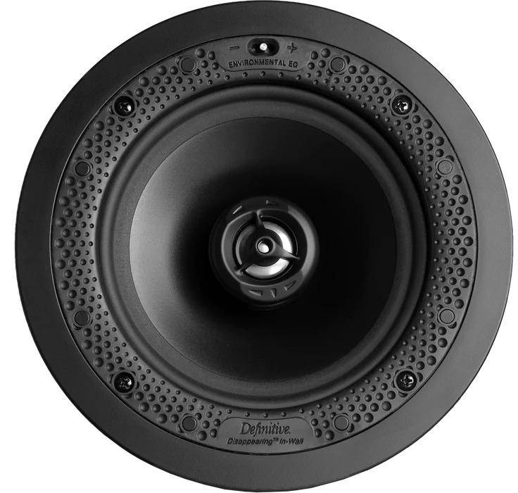 Definitive technology Di 6.5 R Disappearingâ„¢ Series Round 6.5â€ In-wall / In-ceiling Speakers (pair)