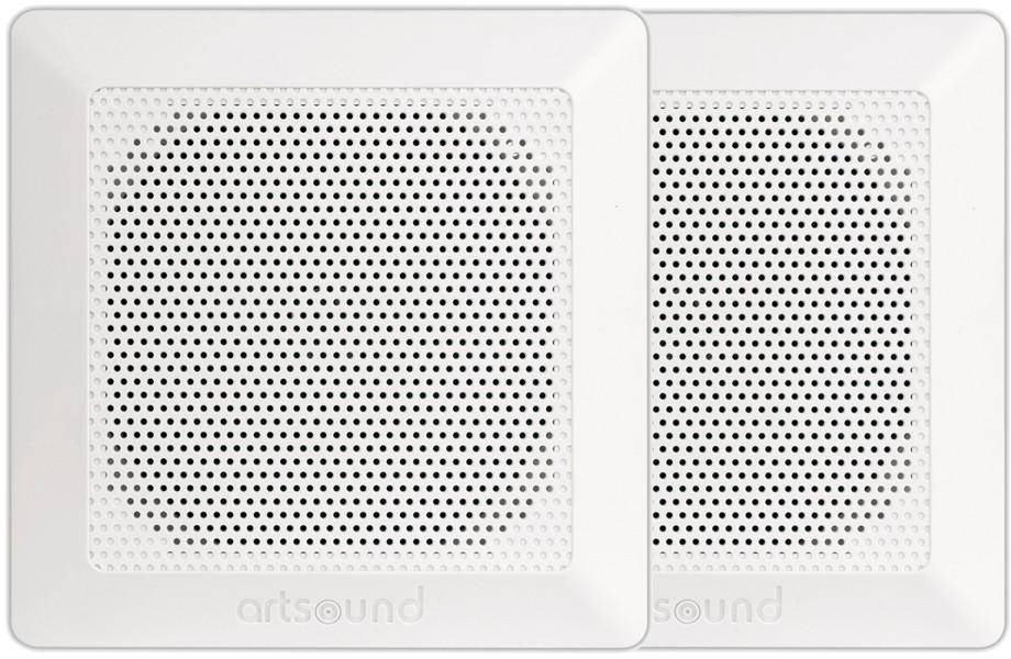 Artsound DC84 Waterproof, Square 100W 2-Way Inwall Loudspeakers