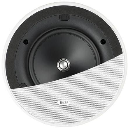 Kef Ci160er | 6.5 Inch Round In Ceiling Loudspeaker (each)