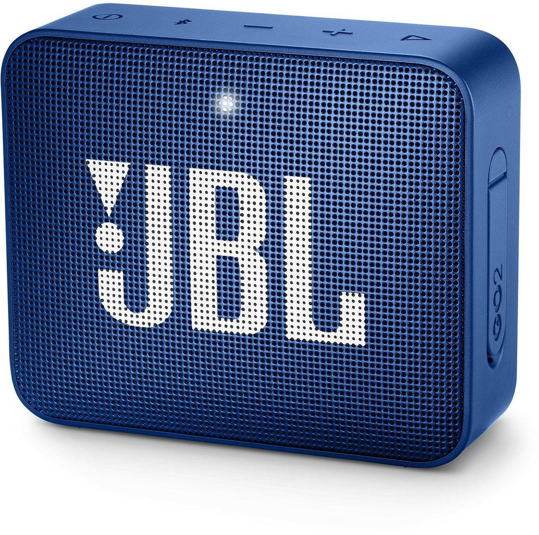 Jbl Go 2 Portable Bluetooth Waterproof Speaker With Mic Blue