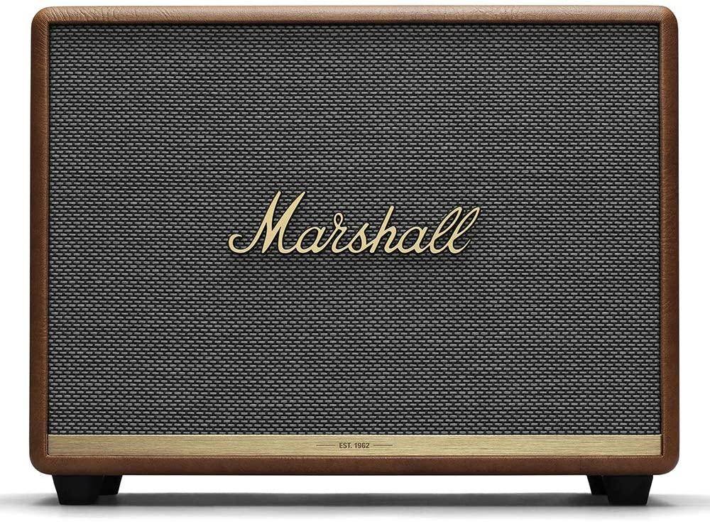 Marshall Woburn Ii Wireless Bluetooth Speaker With Iconic Marshall Design Brown