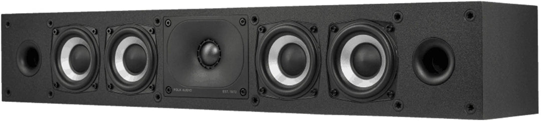 Polk Audio Monitor Xt35 Slim Center Speaker Hi-res Center Channel Speaker