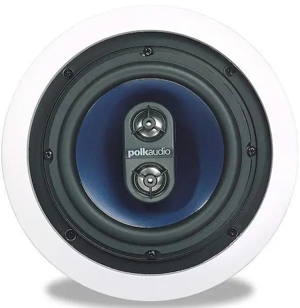 Polk Audio Rc6s Ceiling Stereo Speaker Perfect Match For Indoor/outdoor Placement Bath, Kitchen,covered Porches(each) Polk Audio