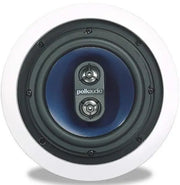 Polk Audio Rc6s Ceiling Stereo Speaker Perfect Match For Indoor/outdoor Placement Bath, Kitchen,covered Porches(each) Polk Audio