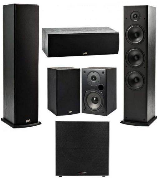 Polk Audio Fusion t Series 5.1 Channel Home theater System