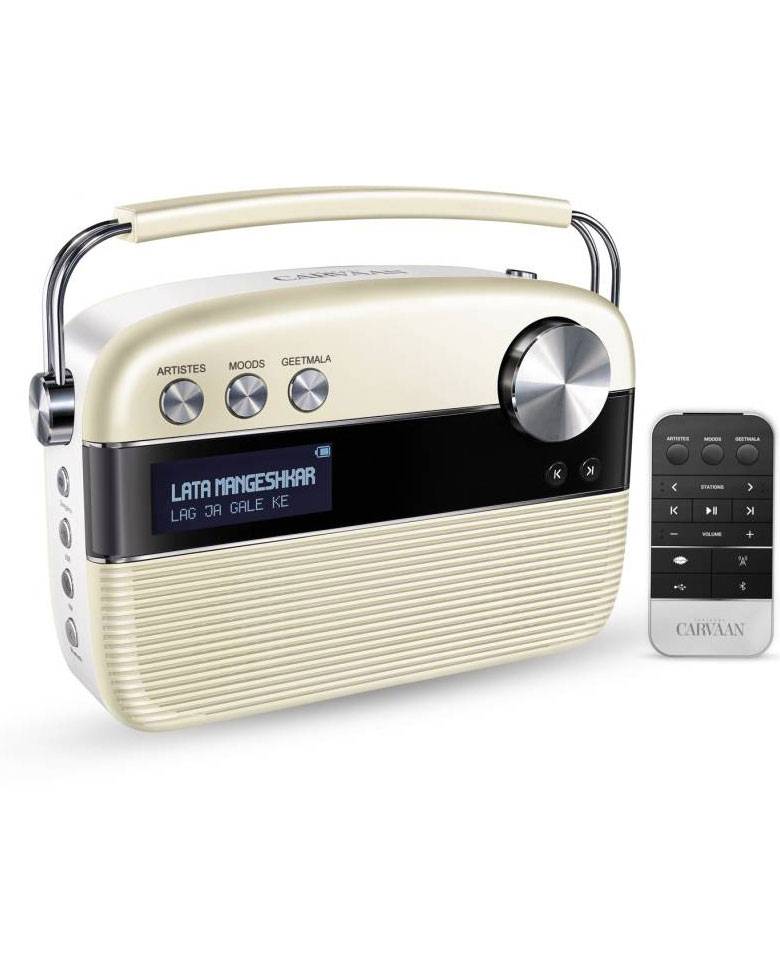 Saregama Carvaan Bluetooth Speaker With Fm Radio (with Remote, Hindi)
