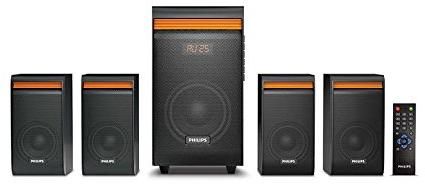 Philips Spa8140b/94 4.1 Ch Multimedia Speaker System