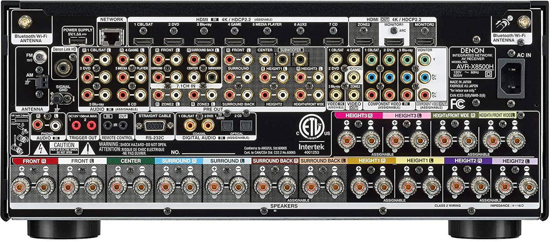 Denon Avc X8500h Audio Video Receiver With Heos