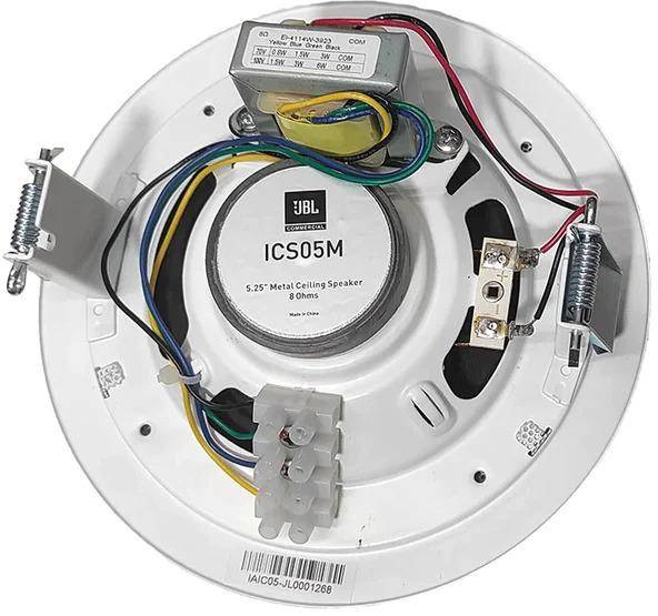 Jbl Ics05m Ceiling Speakers For Background Music - (set Of 4)