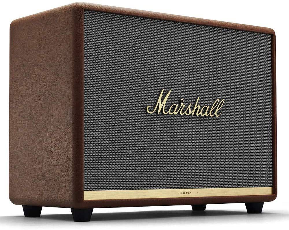 Marshall Woburn Ii Wireless Bluetooth Speaker With Iconic Marshall Design Brown