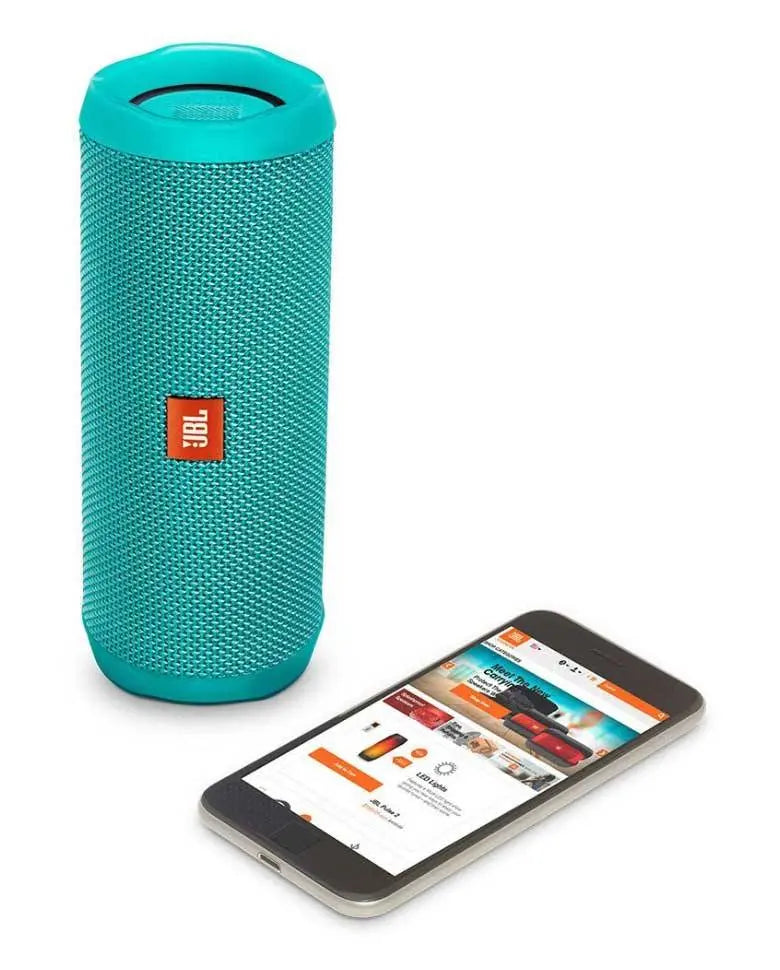 Jbl Flip 4 Portable Bluetooth Waterproof Speaker With Powerful Bass & Microphone JBL