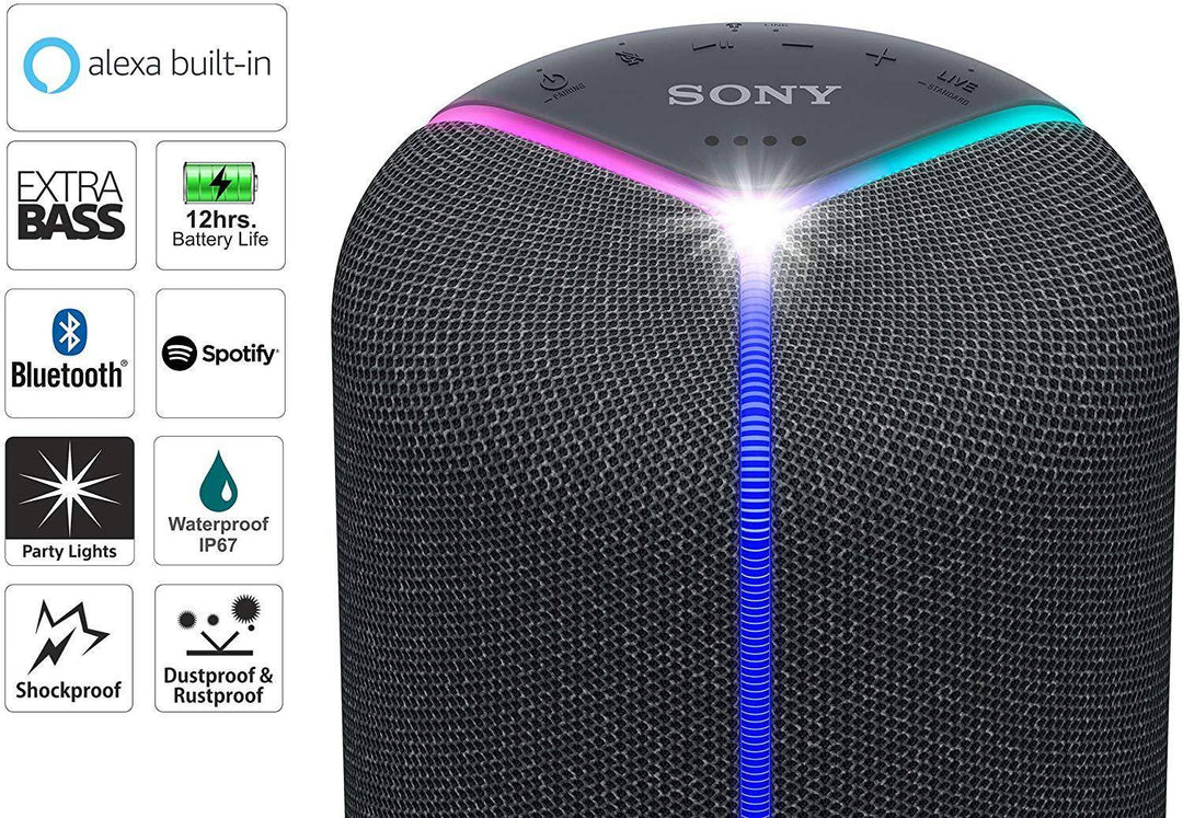 Sony Srs-xb402m Built In Alexa Extra Bass Wireless Party Speaker