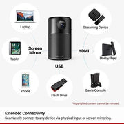 Anker Nebula Capsule Smart Wi-fi ,100 Ansi Lumen Portable Smart Projector