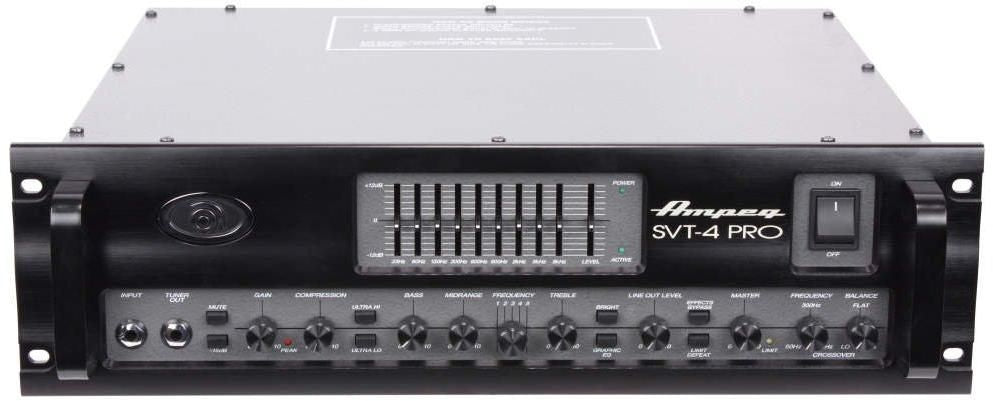 Ampeg SVT-4PRO 1200-Watt Tube Preamp Bass Head
