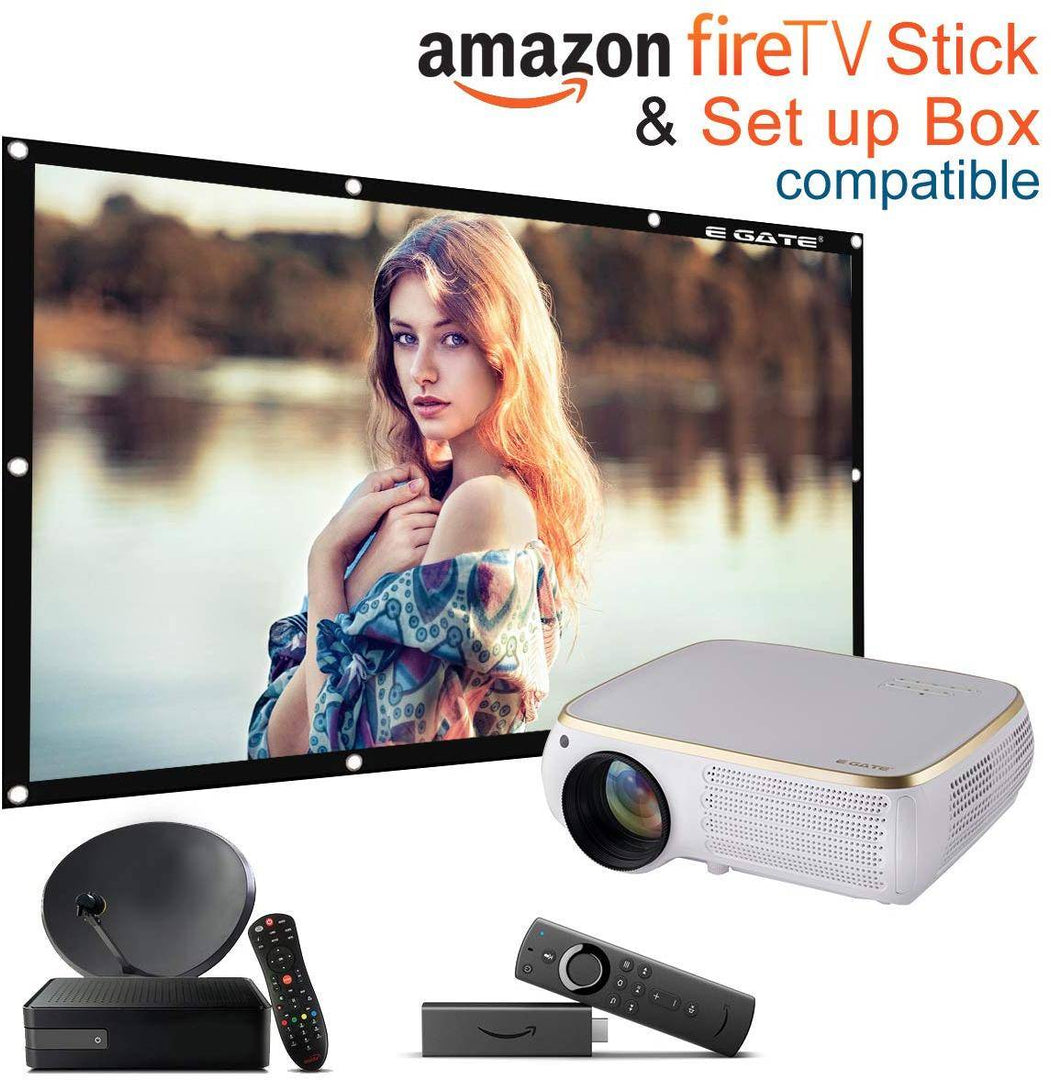 Egate L9 Pro-max Projector For Home 4k, Full Hd 1080p Native 690 Ansi 7500 Lumens