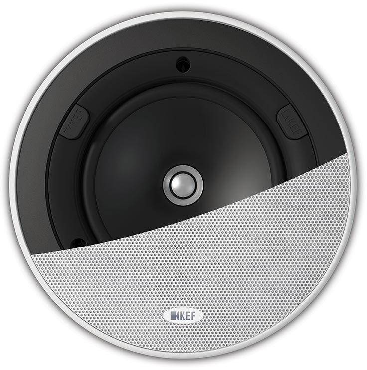 Kef Ci130er-ultra thin Bezel In-ceiling Dolby Atmos Speaker (each)