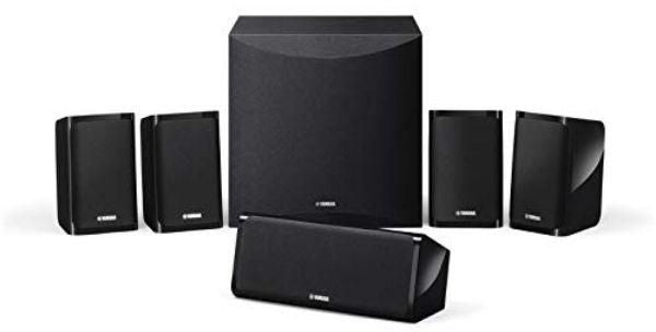 Yamaha Ns-p41 100W 5.1 Channel Home theatre Speaker Package