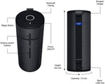 Load image into Gallery viewer, Ultimate Ears Boom 3 Portable Bluetooth Wireless Speaker Black
