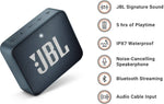Load image into Gallery viewer, Jbl Go 2 Portable Bluetooth Waterproof Speaker With Mic Navy