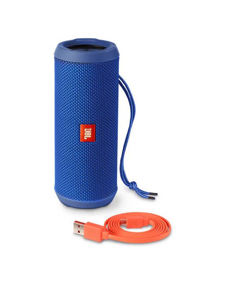 Jbl Flip 4 Portable Bluetooth Waterproof Speaker With Powerful Bass & Microphone