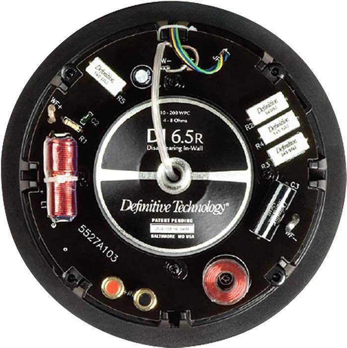 Definitive technology Di 6.5 R Disappearingâ„¢ Series Round 6.5â€ In-wall / In-ceiling Speakers (pair)
