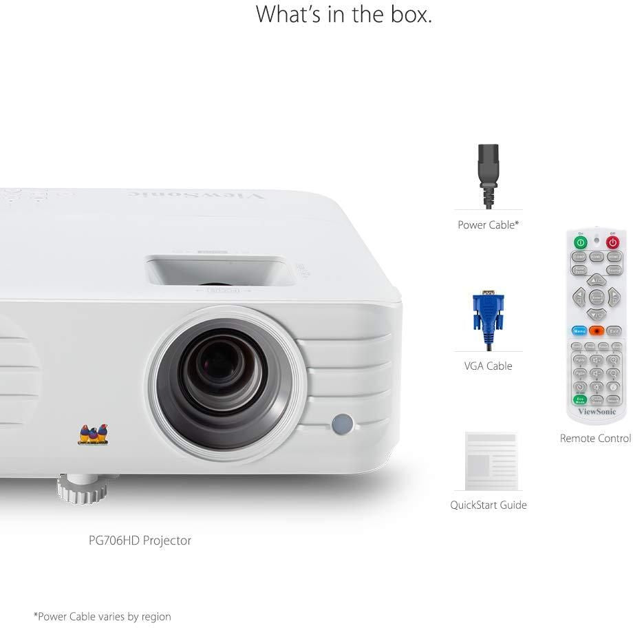Viewsonic Pg706hd 1080p Home Projector