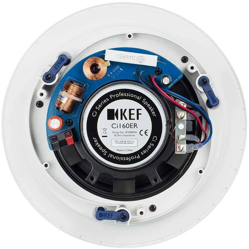 Kef Ci160er | 6.5 Inch Round In Ceiling Loudspeaker (each)