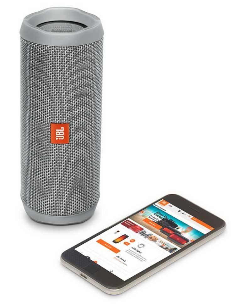 Jbl Flip 4 Portable Bluetooth Waterproof Speaker With Powerful Bass & Microphone JBL