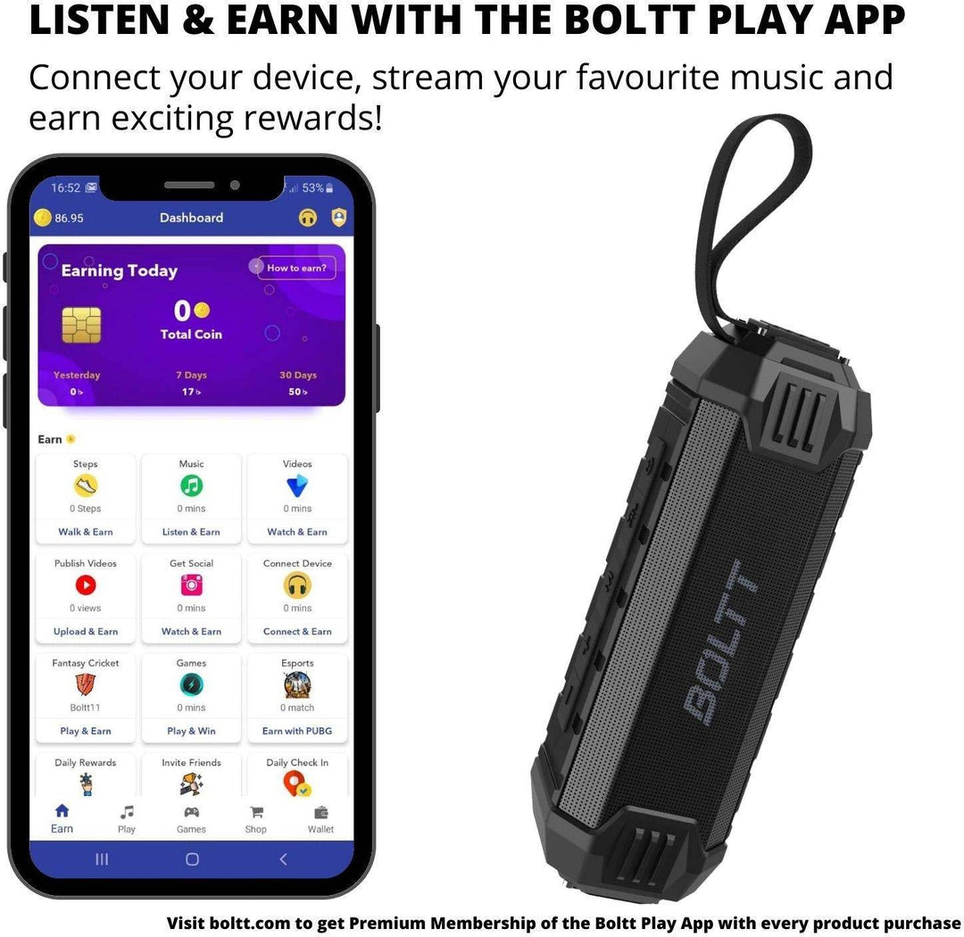 Fire Boltt Xplode 1600 Portable Outdoor Wireless Bluetooth Speaker