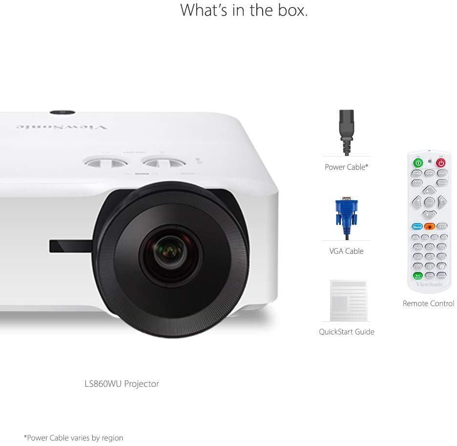 Viewsonic Ls860wu 5000 Lumen Wuxga Short throw Laser Dlp Projector