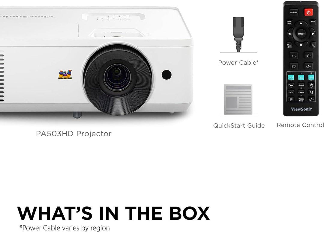 Viewsonic PX704HD - 4000 Lumens 1080P Full HD Home Cinema & Business Projector
