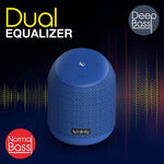 Load image into Gallery viewer, Infinity (jbl) Fuze 200 Dual Eq Deep Bass Portable Waterproof Bluetooth Speaker (infclz250) Blue
