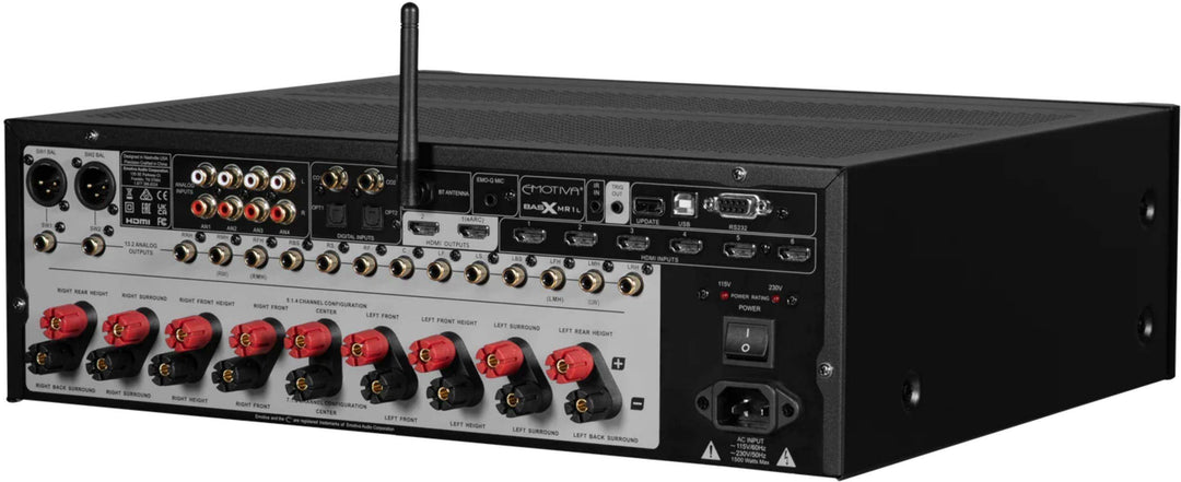 Emotiva BasX MR1L 9.2 Channel Dolby Atmos® DTS:X™ Cinema Receiver